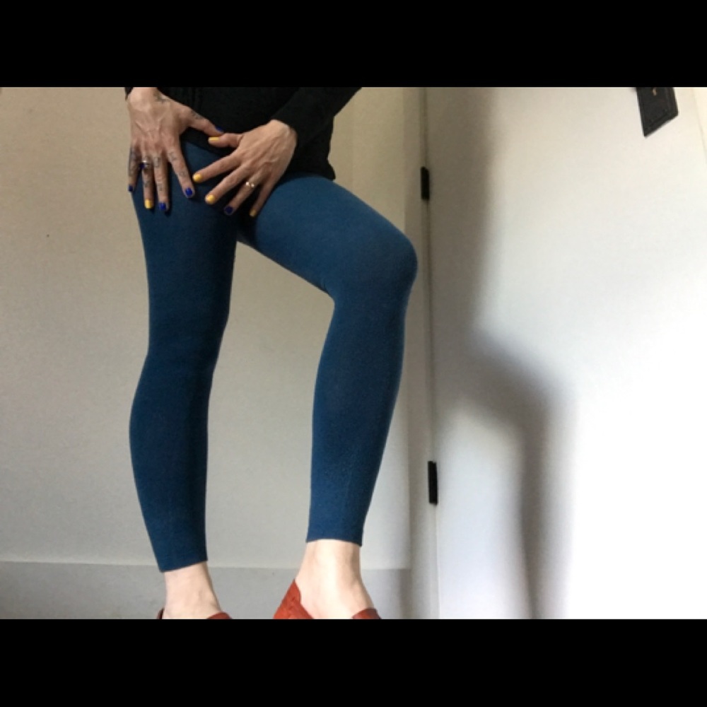 Vintage Downtown Abby Style Cotton Undercoat Leggings Tights